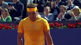 Rafaelio Nadalio gražus ta&scaron;kas Barselonos finale
