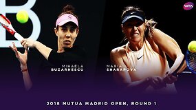 Marija &Scaron;arapova pergalingai pradėjo pasirodymą Madrire