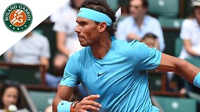 Rafaelis Nadalis 11-ą kartą pasiekė &bdquo;Roland Garros&ldquo; pusfinalį