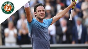 Sensacingas italas nugalėjo N.Džokovičių ir pateko į RG pusfinalį
