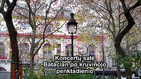 Koncertų salė „Bataclan“ po kruvinų penktadienio išpuolių