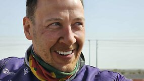 Saulius Klevinskas fini&scaron;e: &bdquo;Trasa greita, bet pavojinga&ldquo;