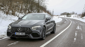 15min išbandė prabangų, galios nestokojantį „Mercedes-AMG GT 63“