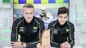 Kajus Šikšnelis Pasaulio kartingų čempionate lenktyniavo su „Formulės 1“ žvaigždžių vaikais