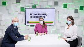 15min Seimo rinkimų debatai: G.Skaistė prieš A.Verygą