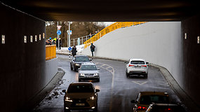 Atidarytas Lentvario tunelis: vairuotojai iš džiaugsmo spaudė garso signalus