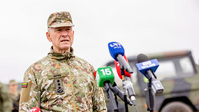 Kariuomenės vadas V. Rupšys: Rusijos kariuomenė turi didelių problemų komplektuojant personalą