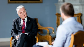 Interviu su prezidentu G.Nausėda: apie kitų metų biudžetą, paramą Ukrainai ir kitus Seime diskusijų keliančius klausimus