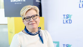 Kas jūs, kandidate? I.&Scaron;imonytė &ndash; apie naminius koldūnus, M.Adomėno knygą ir &scaron;uns auginimą