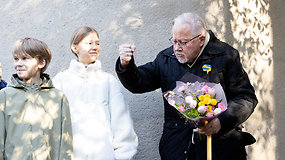 Vytautas Landsbergis su dainom mini 92-ąjį gimtadienį: linki Lietuvai balsuoti su protu