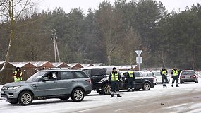 Rytinis Vilniaus kelių policijos reidas