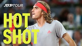 Nuostabus Stefanos Tsitsipas žaidimas prieš Rafaelį Nadalį