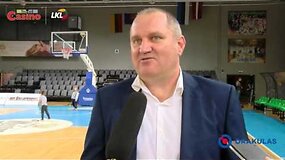 V.&Scaron;e&scaron;kus po pralaimėjimo žalgiriečiams pasigedo geresnio teisėjavimo