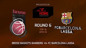 Rungtynių apžvalga: „Brose Baskets“ – „Barcelona“