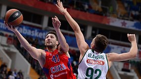 Žalgiris su atsigavusiais legionieriais sėkmingai priešinosi Maskvoje