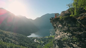 Įspūdingi Norvegijos vaizdai – lietuvio sukurtame video