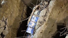 Po daugiabučio griūties Taivane ie&scaron;koma kaltųjų