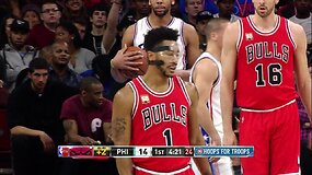 &bdquo;Philadelphia 76ers&ldquo; patyrė 7 pralaimėjimą i&scaron; eilės &ndash; nusileido &bdquo;Chicago Bulls&ldquo;