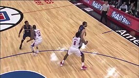 NBA teisėjų klaida: Chriso Paulo pražanga prie&scaron; Mattą Barnesą