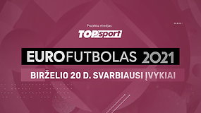 „Eurofutbolas 2021“: birželio 20 d. svarbiausi įvykiai