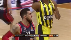 Gražiausi &bdquo;Fenerbahče&ldquo; ir &bdquo;Baskonia&ldquo; antrųjų rungtynių epizodai