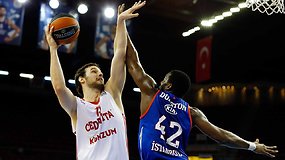 Eurolyga: Stambulo „Anadolu Efes“ – Zagrebo „Cedevita“