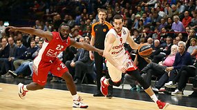 Eurolyga: Milano „Olimpia“ – Zagrebo „Cedevita“