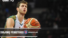 M.Kup&scaron;o &bdquo;Svajonių penketuke&ldquo; &ndash; &bdquo;Baltų Pippenas&ldquo; ir M.Jordanas