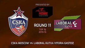 Eurolyga: Maskvos CSKA – Vitorijos „Laboral Kutxa“