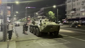 Nufilmuota karinė technika Rostove prie Dono, Rusijoje