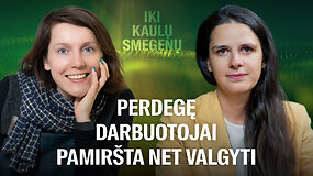 Psichologė Juodytė: perdegę darbuotojai dėl &scaron;ių simptomų atsiduria ligoninėje