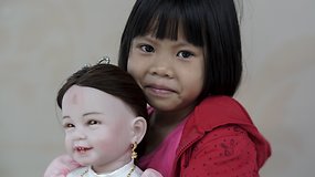 Tailando gyventojams sėkmę neša specialios lėlės