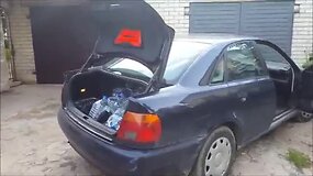 Pareigūnai Kaune sulaikė spirito ir cigarečių kontrabandą gabenusį vyrą