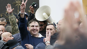 Gruziniškas spektaklis Ukrainoje: M.Saakašvilis siekia išvengti arešto