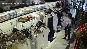 Vaizdo kameros pričiupo vagilę: atpažinusiems žadamas lagaminas dovanų