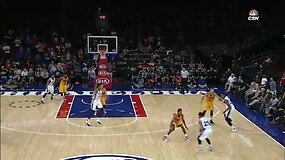 Pergalingas trita&scaron;kis paskutinėmis sekundėmis į &bdquo;Cavaliers&ldquo; krep&scaron;į