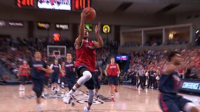 Domantas Sabonis parodomosiose &bdquo;Gonzaga Bulldogs&ldquo; rungtynėse