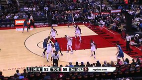 Draugi&scaron;kos rungtynės: &bdquo;Raptors&ldquo; &ndash; &bdquo;Timberwolves&ldquo;