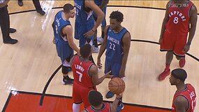 K.Lowry apsižodžiavo su A.Wigginsu