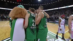 Pirmoji pergalė! „Žalgiris“ – „Baskonia“