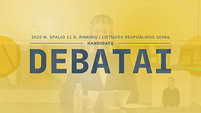 Seimo rinkimų debatai: Žirmūnų rinkimų apygarda (I)