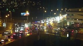 Po avarijos judrioje Vilniaus gatvėje neveikė šviesoforai