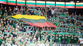 „Žalgiris“ patyrė skaudų pralaimėjimą, tačiau fanai parodė, kodėl yra laikomi vienais geriausių Europoje