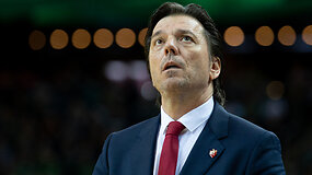 Andrijo Gavrilovičiaus interviu po eurolygos rungtynių Kauno &bdquo;Žalgiris&ldquo; - Belgrado &bdquo;Crvena Zvezda&ldquo;