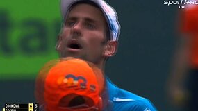 &bdquo;Miami Open&ldquo; vyrų pusfinalis: Novakas Džokovičius &ndash; Davidas Goffinas