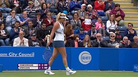 WTA turnyro Birmingame pusfinalių apžvalga