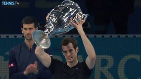 „ATP World Tour Finals“ turnyro finalas: Andy Murray – Novakas Džokovičius