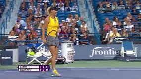 Gražiausi Carolinos Wozniacki 2015-ų metų smūgiai