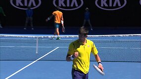 Australian Open 2016: Novakas Džokovičius prie&scaron; Hyeoną Chungą