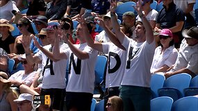 Australian Open 2016: Andy Murray gerbėjų daina A little bit of Andy, you are gold.